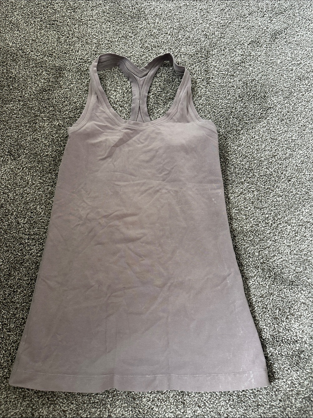 lululemon athletica Mauve Racerback Tank Top